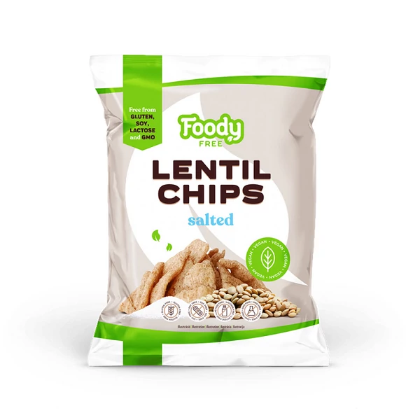 Foody free lencsechips 50g