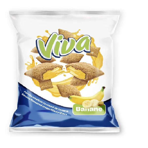 Viva banános töltött gabonapárnácska 200g