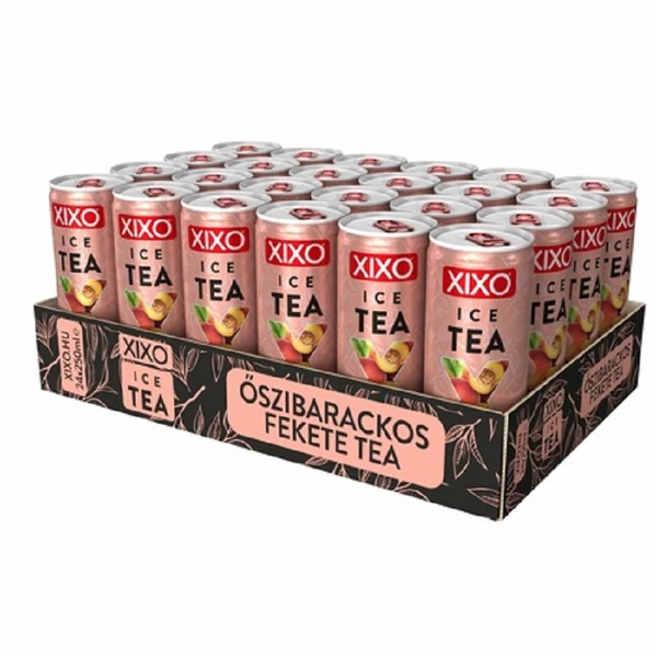Xixo Ice tea barackos jegestea 0,5L - csak egyedi szállítással vagy személyes átvétellel