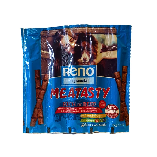 Reno snack marha stick jutalomfalat kutyáknak 5x11g