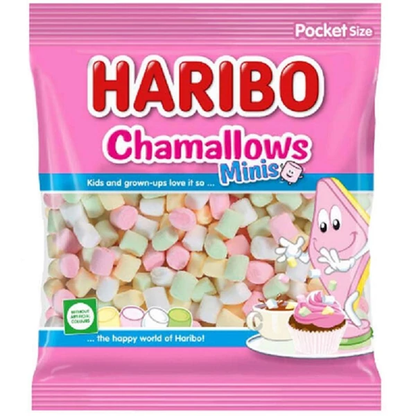 Haribo Chamallows Mini Coloured 90g