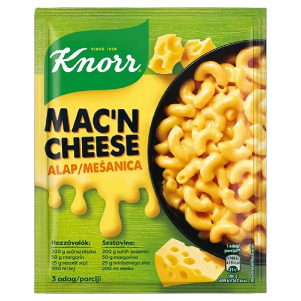 Knorr Mac'n cheese alap 33g