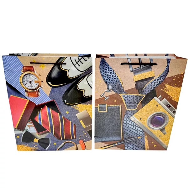 Ajándéktasak férfiaknak többféle változatban 26x32x10cm 32631