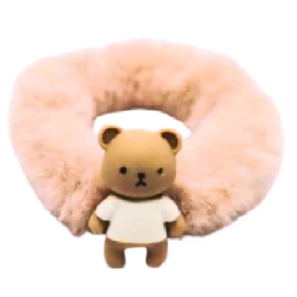 Lora szőrős macis hajgumi többféle változatban 801151