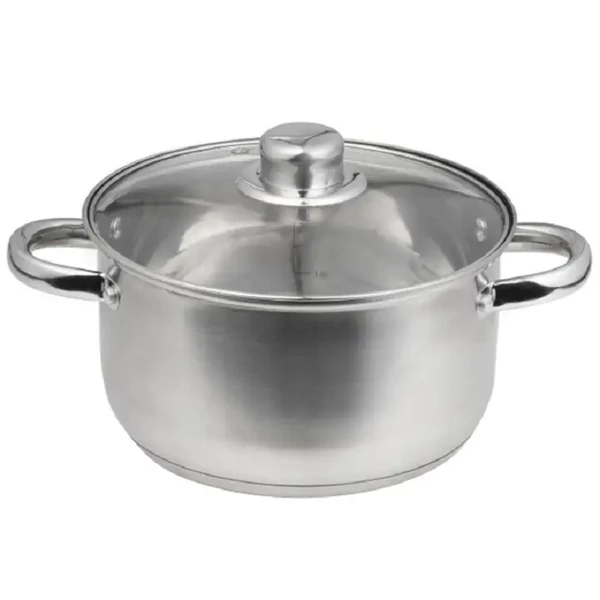 Domotti Rozsdamentes fazék fedővel 4,8L 22cm