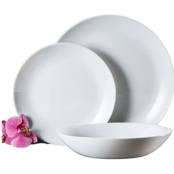 Ambition Basic étkészlet 18 részes fehér