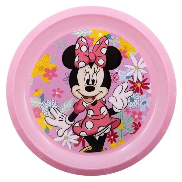 Műanyag tányér lapos Minnie Mouse QP2244
