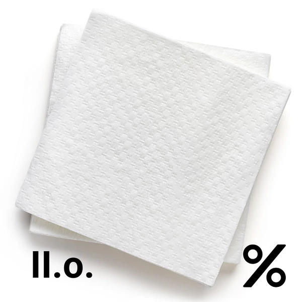 Gasztro csökkentett minőségű éttermi szalvéta 1rétegű csomagolt 1tömbös 1karton