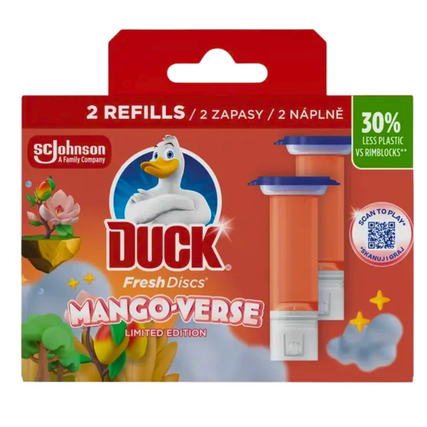 Duck mango verse WC korong 2x36ml