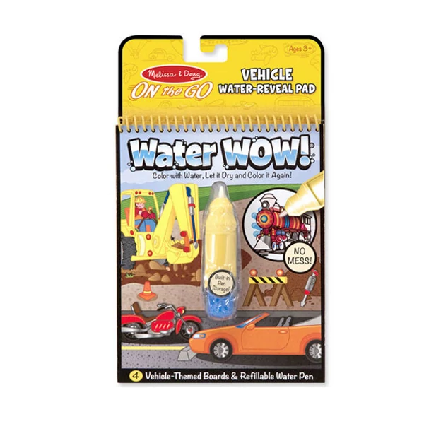 Járművek rajzolás vízzel kreatív játék - Melissa & Doug