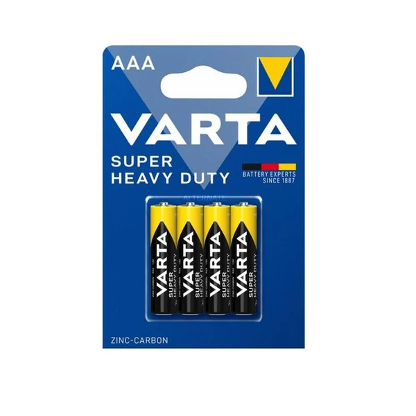 Varta Superlife Féltartós Mikró Elem AAA 4 db-os kiszerelésben