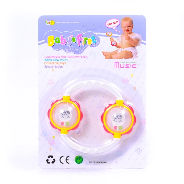 Csörgő mosolygós virágos 47383