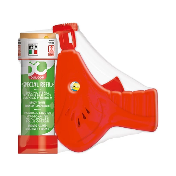 Buborékfújó pisztoly szett 60ml ajándék utántöltővel