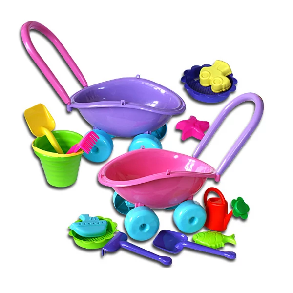 Homokozó szett talicskával