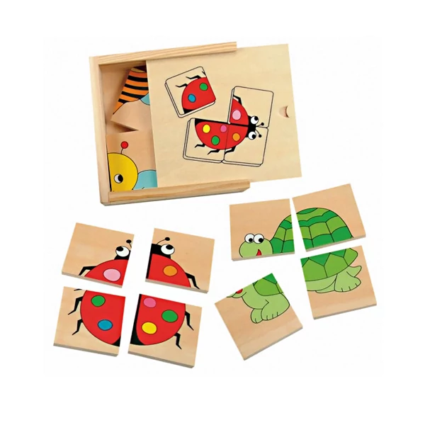 Mini képillesztős fapuzzle
