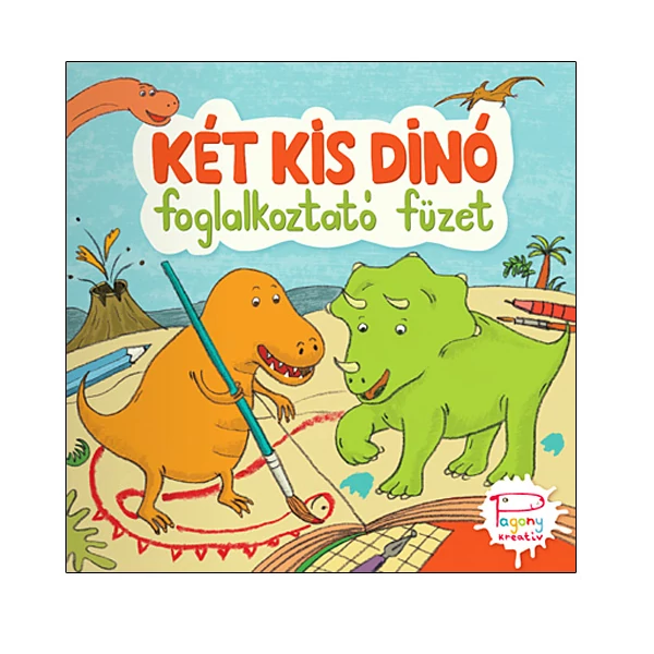 Két kis dinó foglalkoztató füzet - Pagony