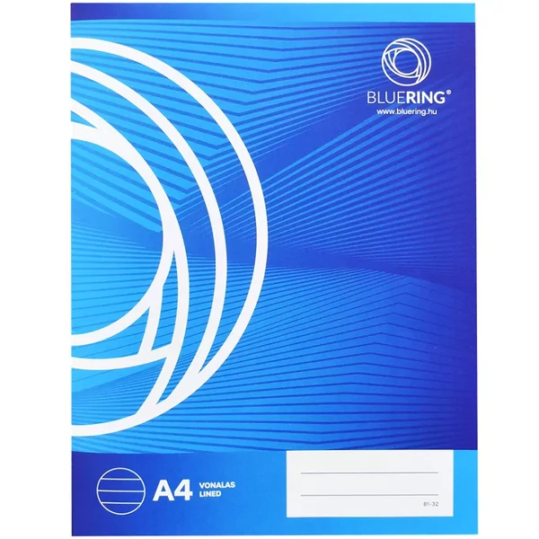 Vonalas füzet A/4 81-32