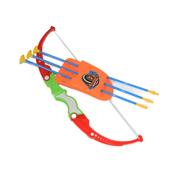 Prémium íj szett tapadókorongos nyílvesszőkkel, 10 méteres lövő távval 52cm