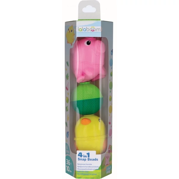 LALABOOM: 6db-os bébi Montessori fejlesztőjáték - Trefl