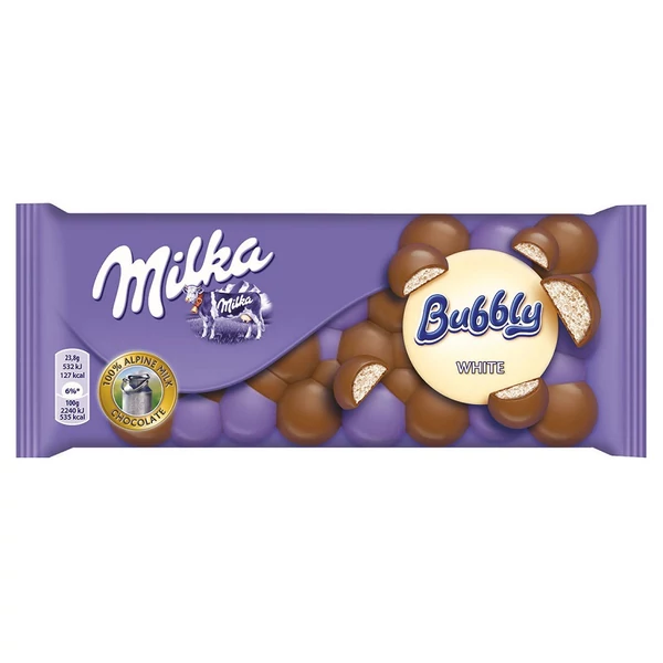Milka Bubbly Fehér