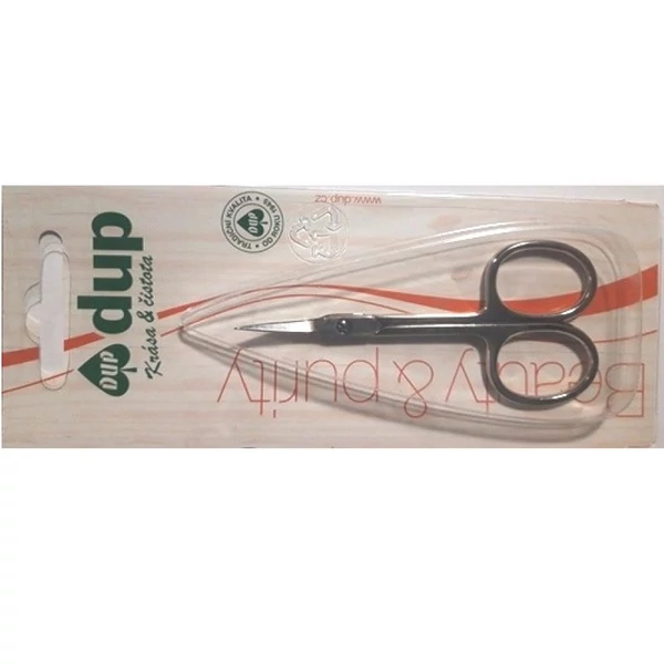 DUP Solingen bőrvágó olló hajlított  (2110-049) (2301-166)