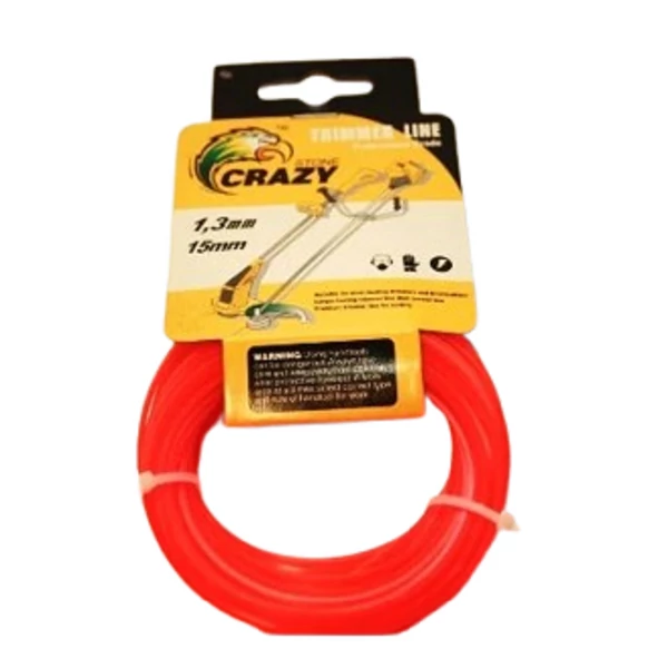 Műanyag vágószál 2mmx15m kör, profi, papír blisteren (GP0024)