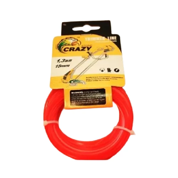 műanyag vágószál 3mmx15m kör, profi, papír blisteren ZÖLD (GP0297)