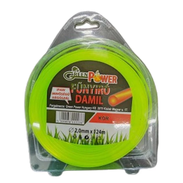 Műanyag vágószál 2mmx126m kör műa.bliszterben (GP1113)