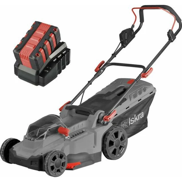 Iskra akkumulátoros fűnyíró ix-lm36-set (IS14926)