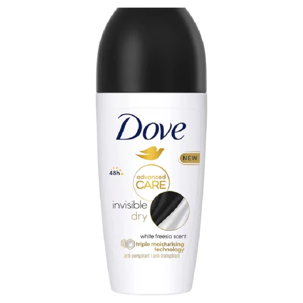 Dove Invisible Dry női golyós dezodor 50ml