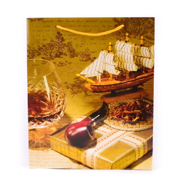 Lakk ajándéktasak 34x28x9cm