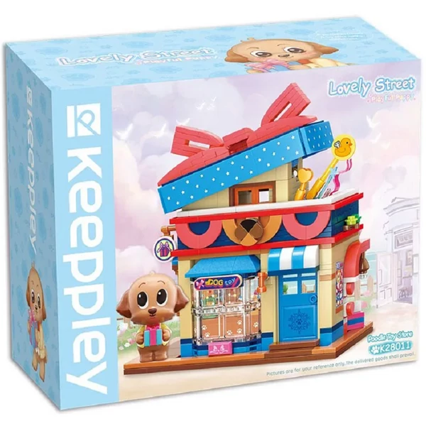 Poodle kutyus játékboltja | építőjáték | QMAN K28011