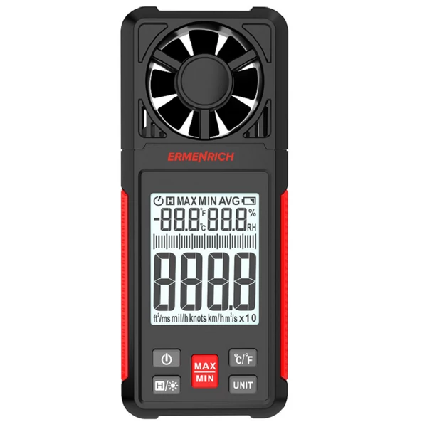 Ermenrich Seek DN10 digitális anemométer (szélmérő) - 82971