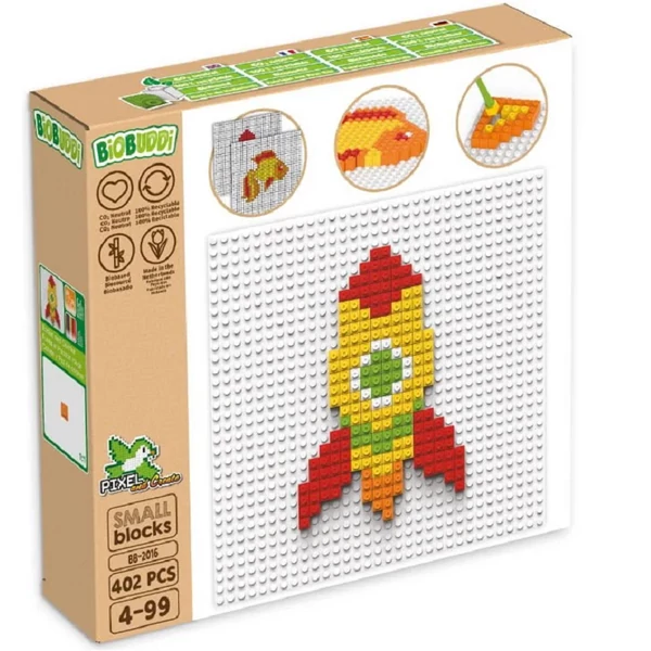 Hal vagy rakéta | mozaik készlet | 400 db mozaik | BiOBUDDi BB-2016