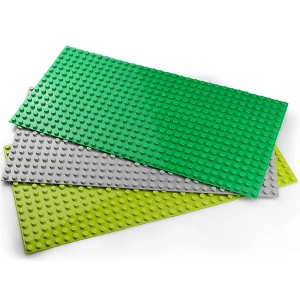 WANGE® 902 | építőjáték alaplap nagy méretű kockákhoz | 32x16 bütyök - Több színben - fehér