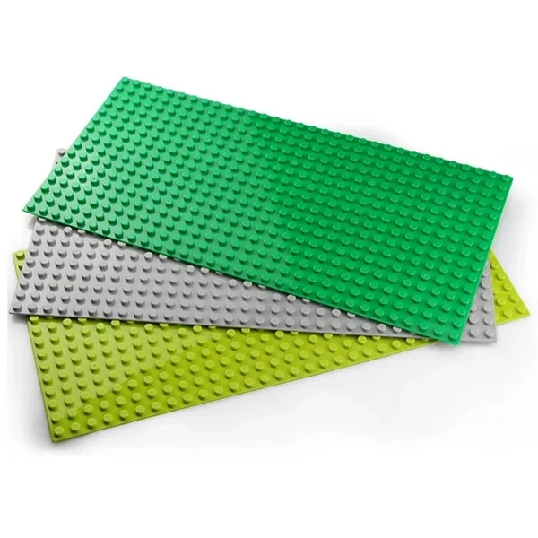 WANGE® 902 | építőjáték alaplap nagy méretű kockákhoz | 32x16bütyök - Több színben - sötétzöld