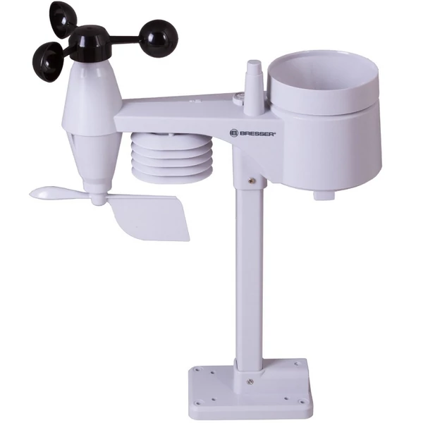 Bresser 5 az 1-ben Wi-fi-kompatibilis színes kijelzős időjárás állomás - 73261