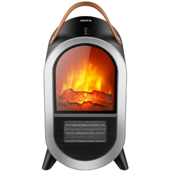 JOCCA 2679 Kerámia fűtőbetétes hősugárzó, kandallóhatású megjelenés 1500W melegítési teljesítmény