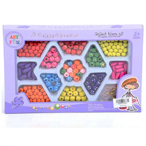 Art&Fun: Ékszerkészítő szett pöttyös és színes gyöngyökkel