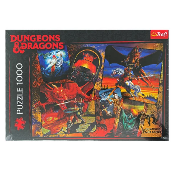 Dungeons&Dragons 1000 db-os puzzle - Trefl