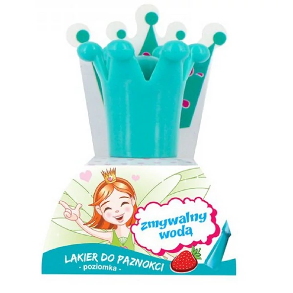 Vízzel lemosható gyermek körömlakk kék színben 5ml