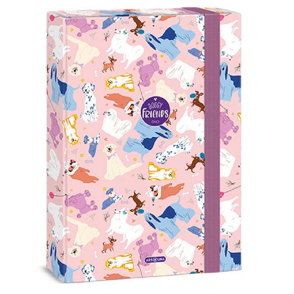 Ars Una: Doggy Friends füzetbox A/4