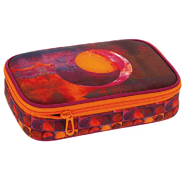 Ars Una: Orange Moon többszintes kihajtható tolltartó 22,5x15,5x4,5cm