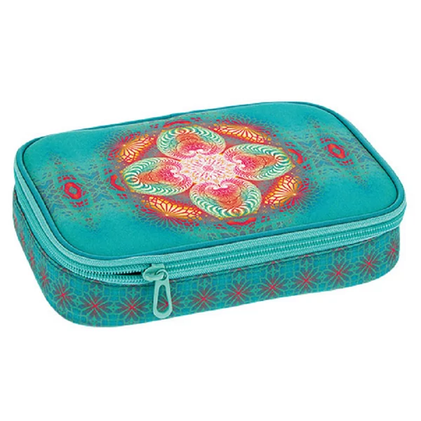 Ars Una: Turquise Hope többszintes kihajtható tolltartó 15,5x22,5x4,5cm