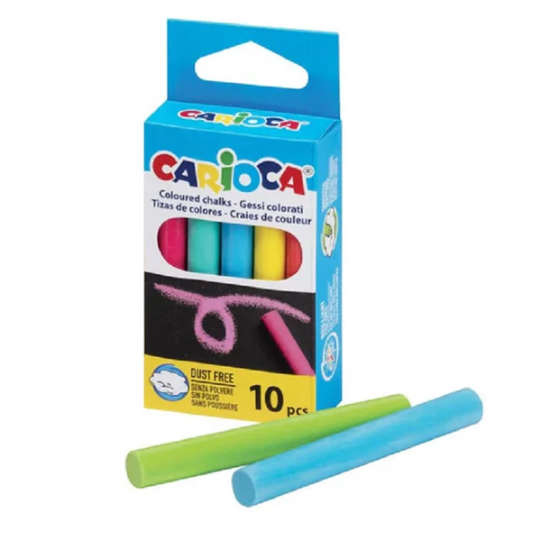 10 db-os színes táblakréta szett - Carioca