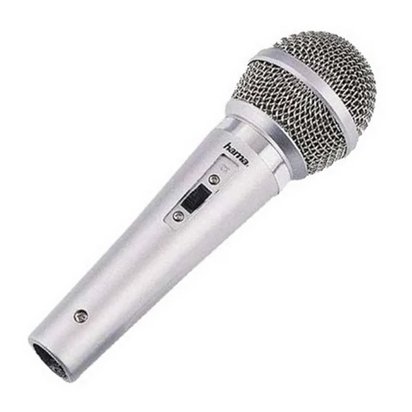 Hama DM 40 dinamikus mikrofon - ezüst (46040)