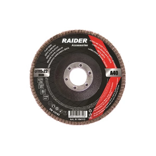 Raider csiszolótárcsa 115*22 mm 100 5205228