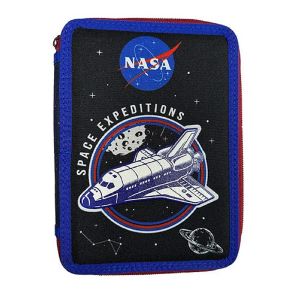 Must: NASA Space Expeditions 2 rekeszes töltött tolltartó