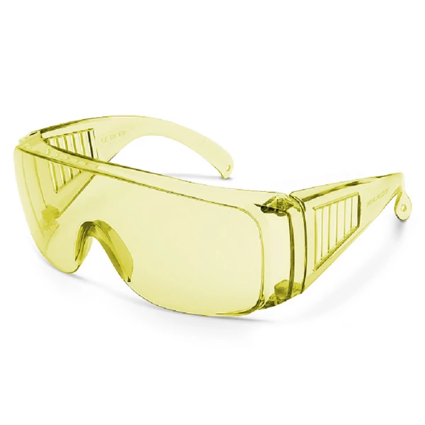 Handy védőszemüveg UV védős sárga 10382YE