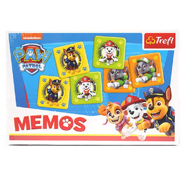 Mancs őrjárat memóriajáték - Trefl